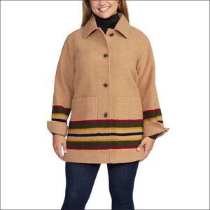 Pendleton Ladies' Wool Blend Topper Coat(sz S)